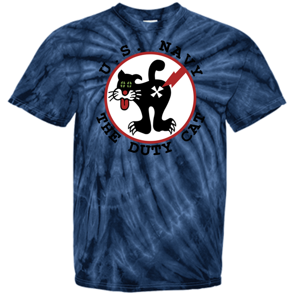 Duty Cat 2 Customized 100% Cotton Tie Dye T-Shirt