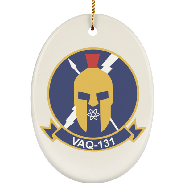 VAQ 131 3 Ornament - Oval