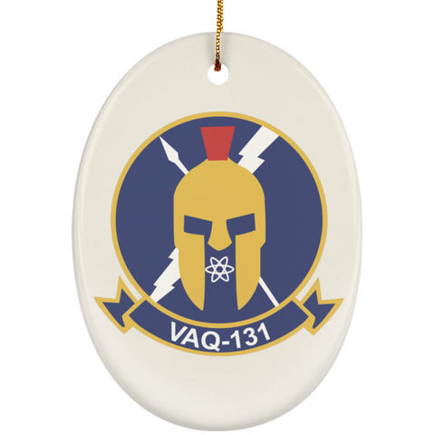 VAQ 131 3 Ornament - Oval