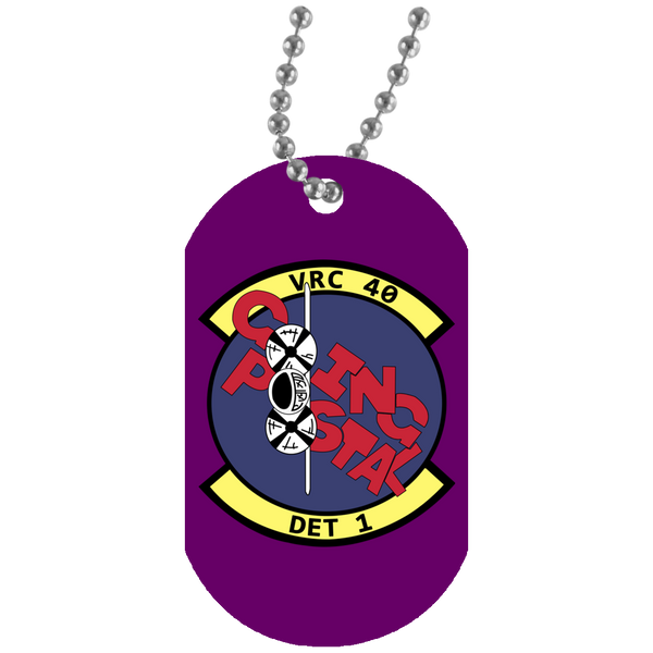 VRC 40 Det 1 1 Dog Tag