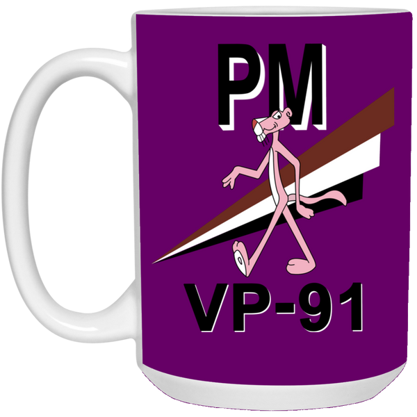 VP 91 3 White Mug - 15oz