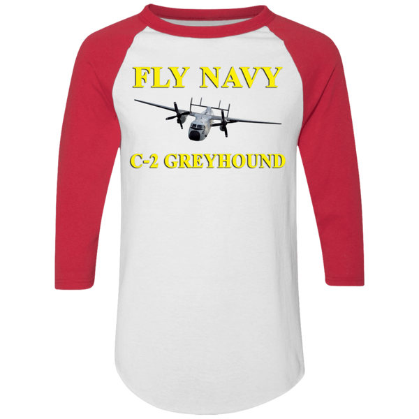 Fly Navy C-2 3 Colorblock Raglan Jersey