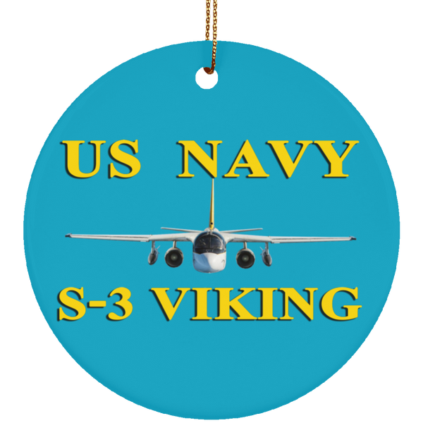 US Navy S-3 3 Ornament – Circle