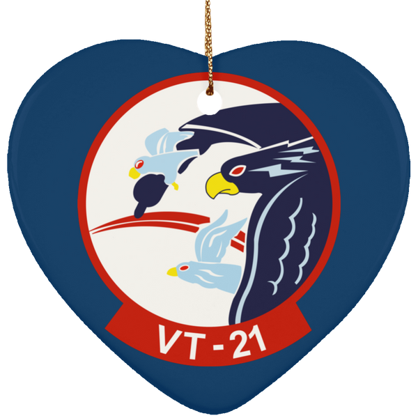 VT 21 2 Ornament Ceramic - Heart