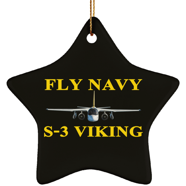 Fly Navy S-3 3 Ornament – Star