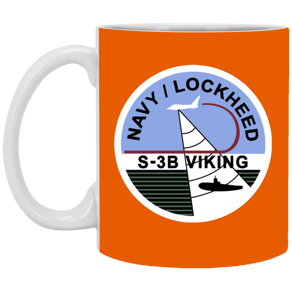 S-3 Viking 7 White Mug - 11oz