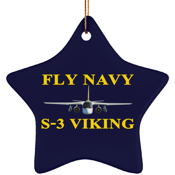 Fly Navy S-3 3 Ornament – Star