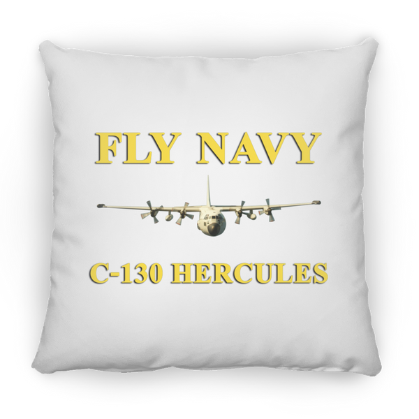 Fly Navy C-130 3 Pillow - Square - 18x18