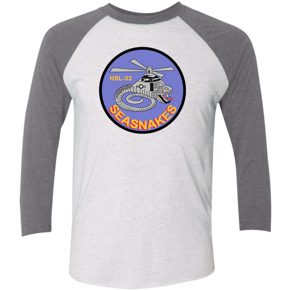HSL 33 2 Baseball Raglan T-Shirt