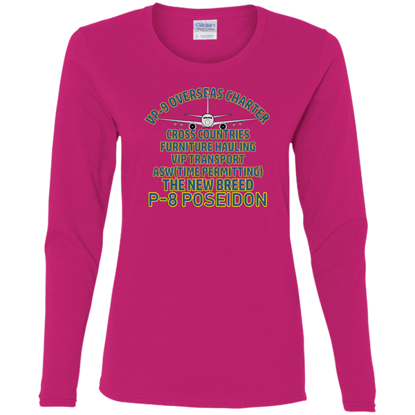 VP 09 5 Ladies' Cotton LS T-Shirt