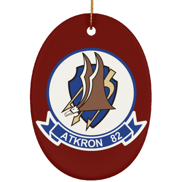 VA 82 3 Ornament - Oval