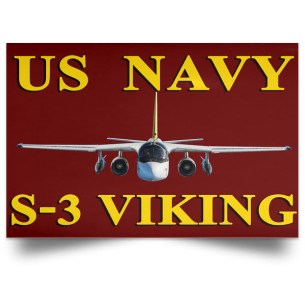 US Navy S-3 3 Poster – Landscape