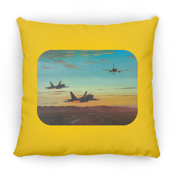 Time To Refuel 2 Pillow - Square - 18x18