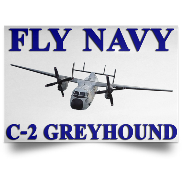 Fly Navy C-2 1 Poster - Landscape