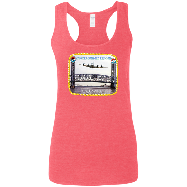 VP-56 2017 Reunion 1 Ladies' Softstyle Racerback Tank