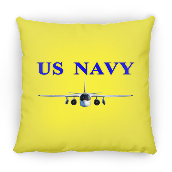 US Navy S-3 2 Pillow - Square - 14x14