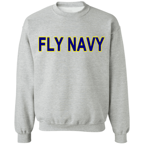 Fly Navy 2 Crewneck Pullover Sweatshirt