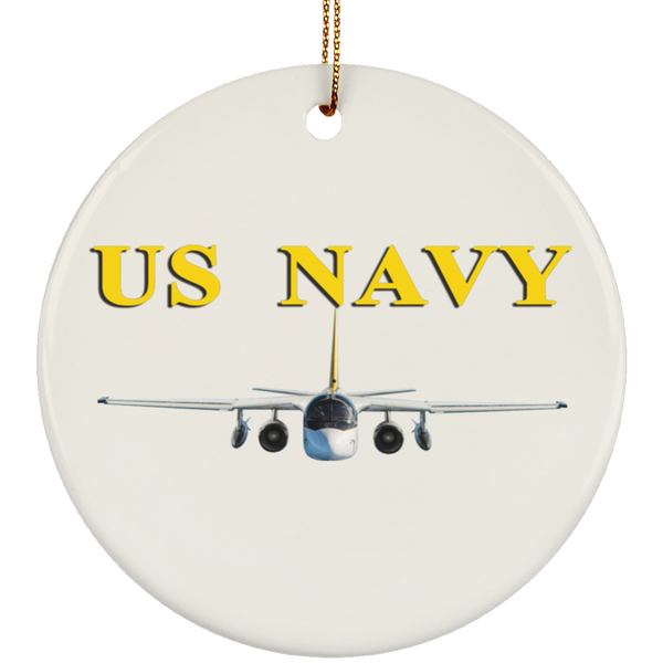 US Navy S-3 4 Ornament – Circle