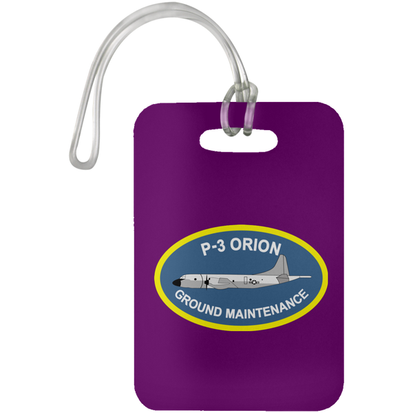 P-3 Orion 4 Ground Maint Luggage Bag Tag