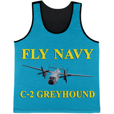 Fly Navy C-2 3 Tank Top - All Over Print