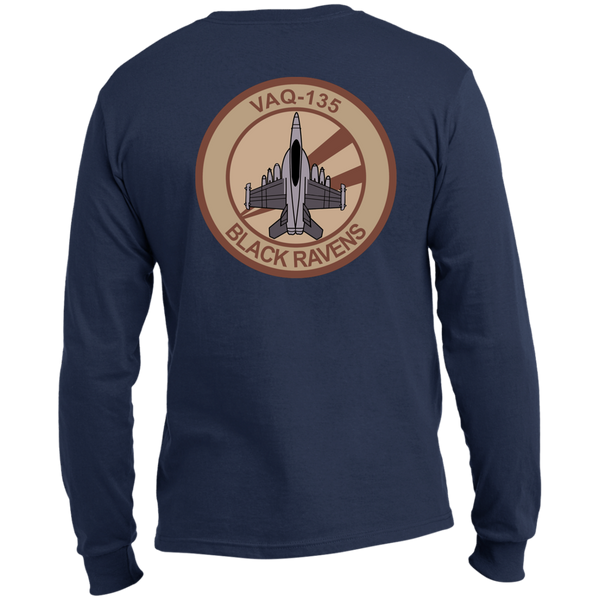 VAQ 135 6c LS T-Shirt  Made in the US