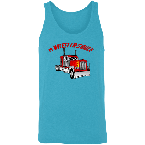 Trucker 18 Wheeler 1 Tank Top - Unisex