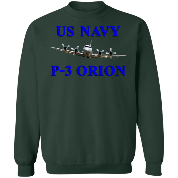 US Navy P-3 1 Crewneck Pullover Sweatshirt