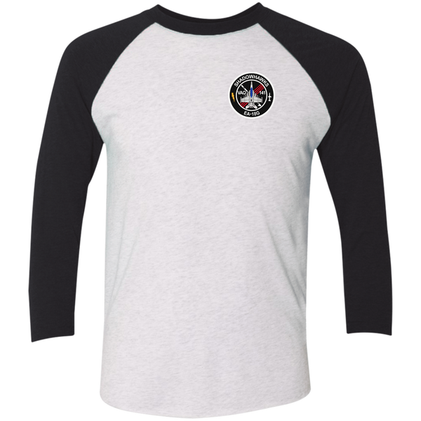 VAQ 141 6c Baseball Raglan T-Shirt