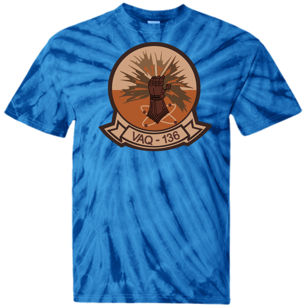 VAQ 136 2 Customized 100% Cotton Tie Dye T-Shirt