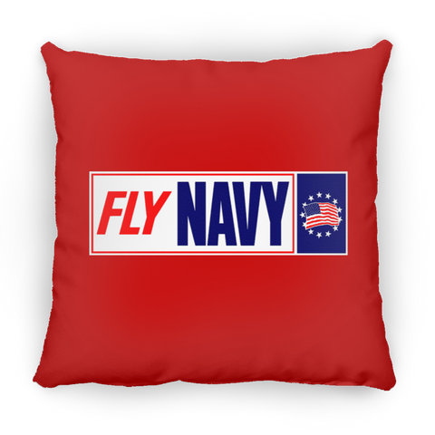 Fly Navy 1 Pillow - Square - 16x16