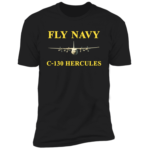 Fly Navy C-130 3 Premium Short Sleeve T-Shirt