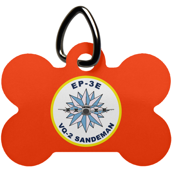 VQ 02 3 Pet Tag - Dog Bone