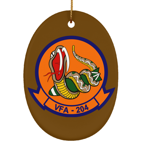 VFA 204 1 Ornament Ceramic - Oval