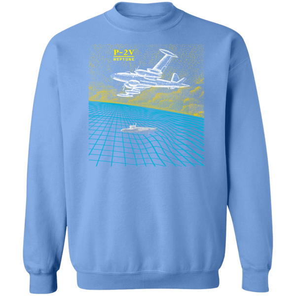 P-2V 1 Crewneck Pullover Sweatshirt