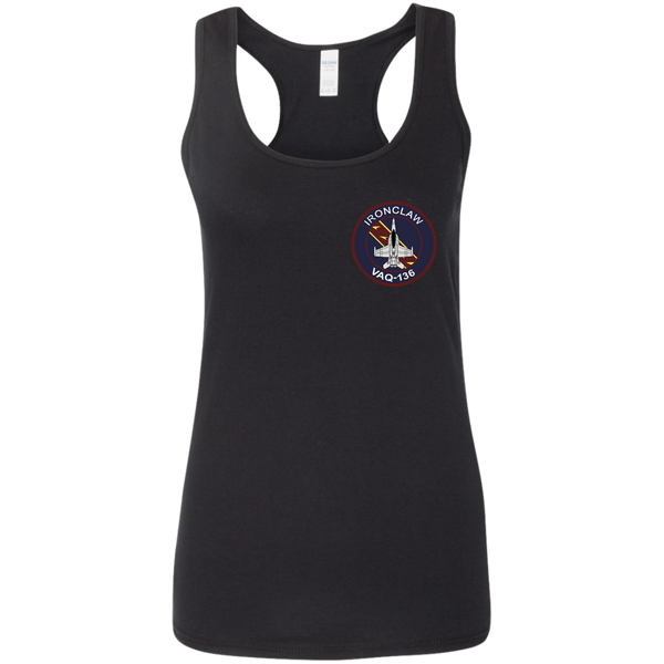 VAQ 136 5c Ladies' Softstyle Racerback Tank