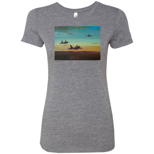 Time To Refuel Ladies' Triblend T-Shirt