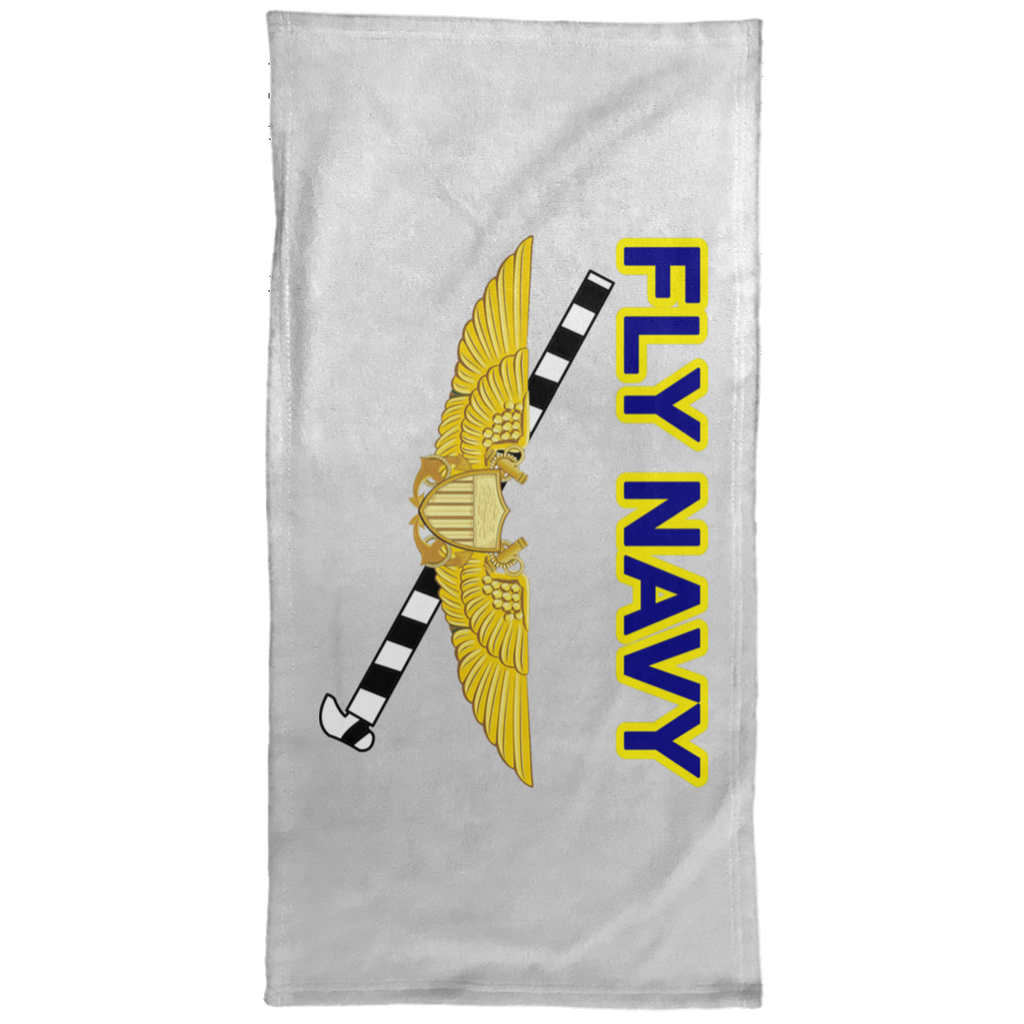 Fly Navy Tailhook 3 Hand Towel - 15x30