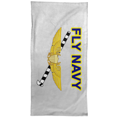 Fly Navy Tailhook 3 Hand Towel - 15x30