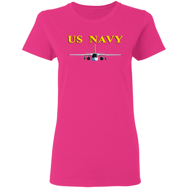 US Navy S-3 4 Ladies' Cotton T-Shirt