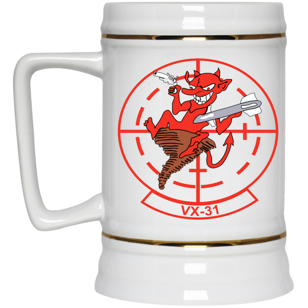 VX 31 2 Beer Stein - 22 oz