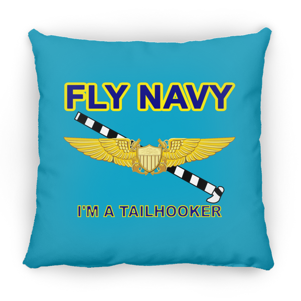 Fly Navy Tailhooker 3 Pillow - Square - 18x18