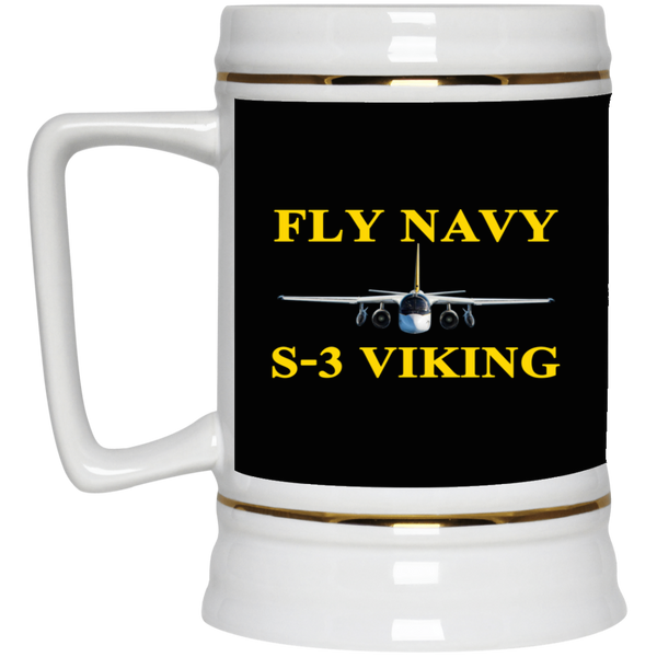 Fly Navy S-3 3 Beer Stein - 22oz