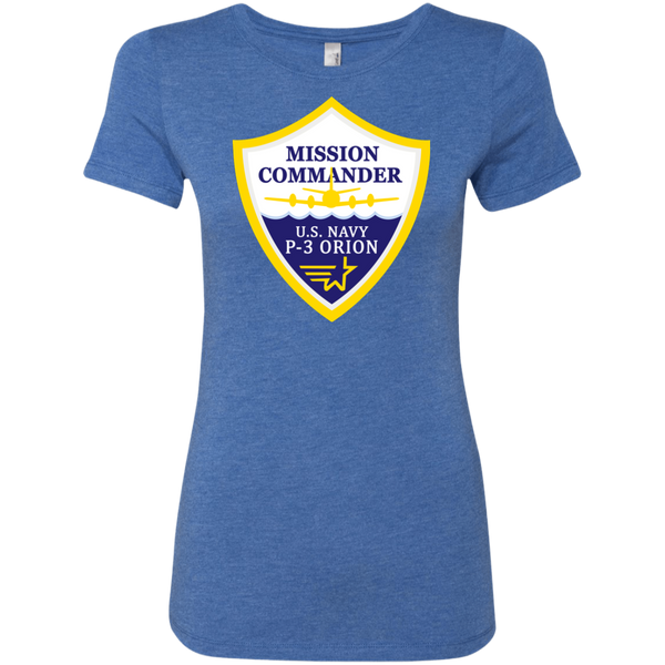 P-3 Orion 3 MC Ladies' Triblend T-Shirt