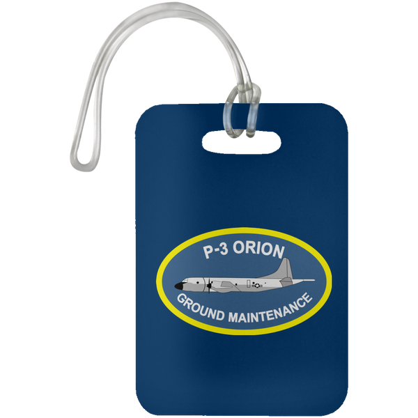 P-3 Orion 4 Ground Maint Luggage Bag Tag