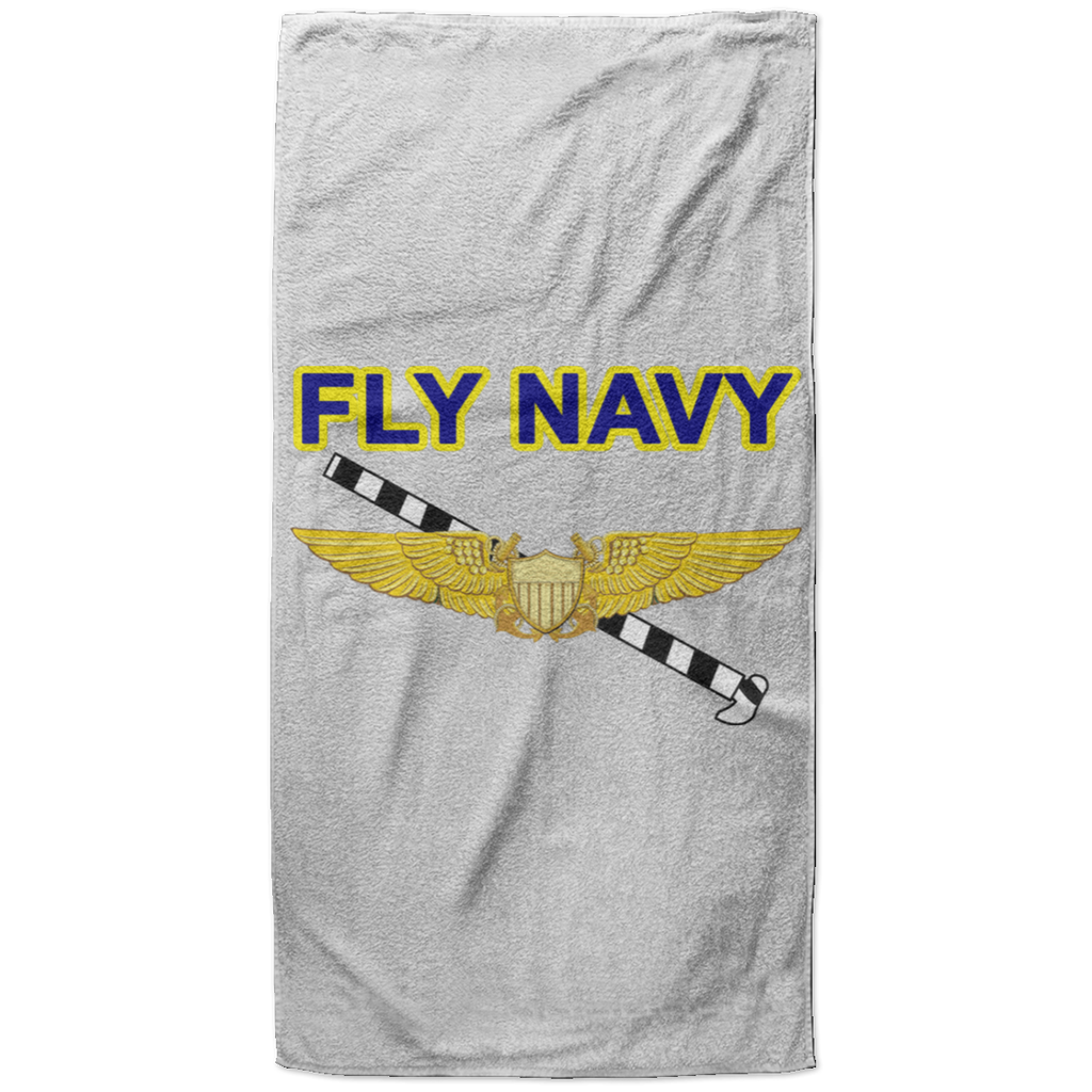 Fly Navy Tailhook 3 Beach Towel - 37x74