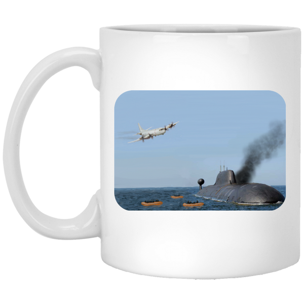 Abandon Ship White Mug - 11oz