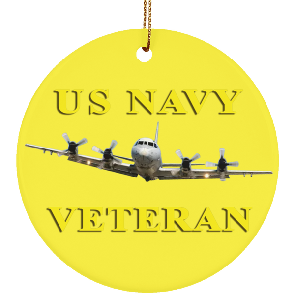 Navy Vet 2 Ornament - Circle