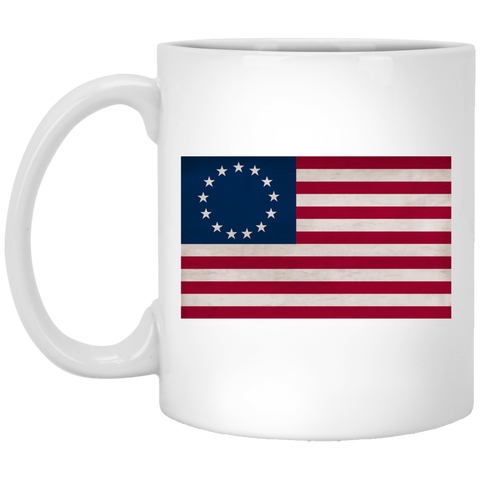 Betsy Ross Flag Mug - 11oz