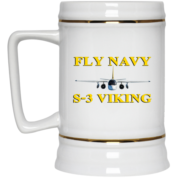 Fly Navy S-3 3 Beer Stein - 22oz