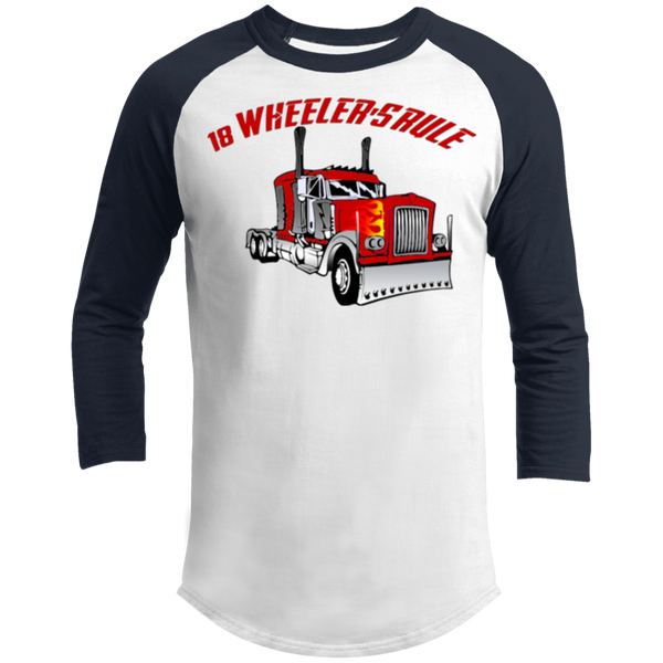 Trucker 18 Wheeler 1 Sporty T-Shirt